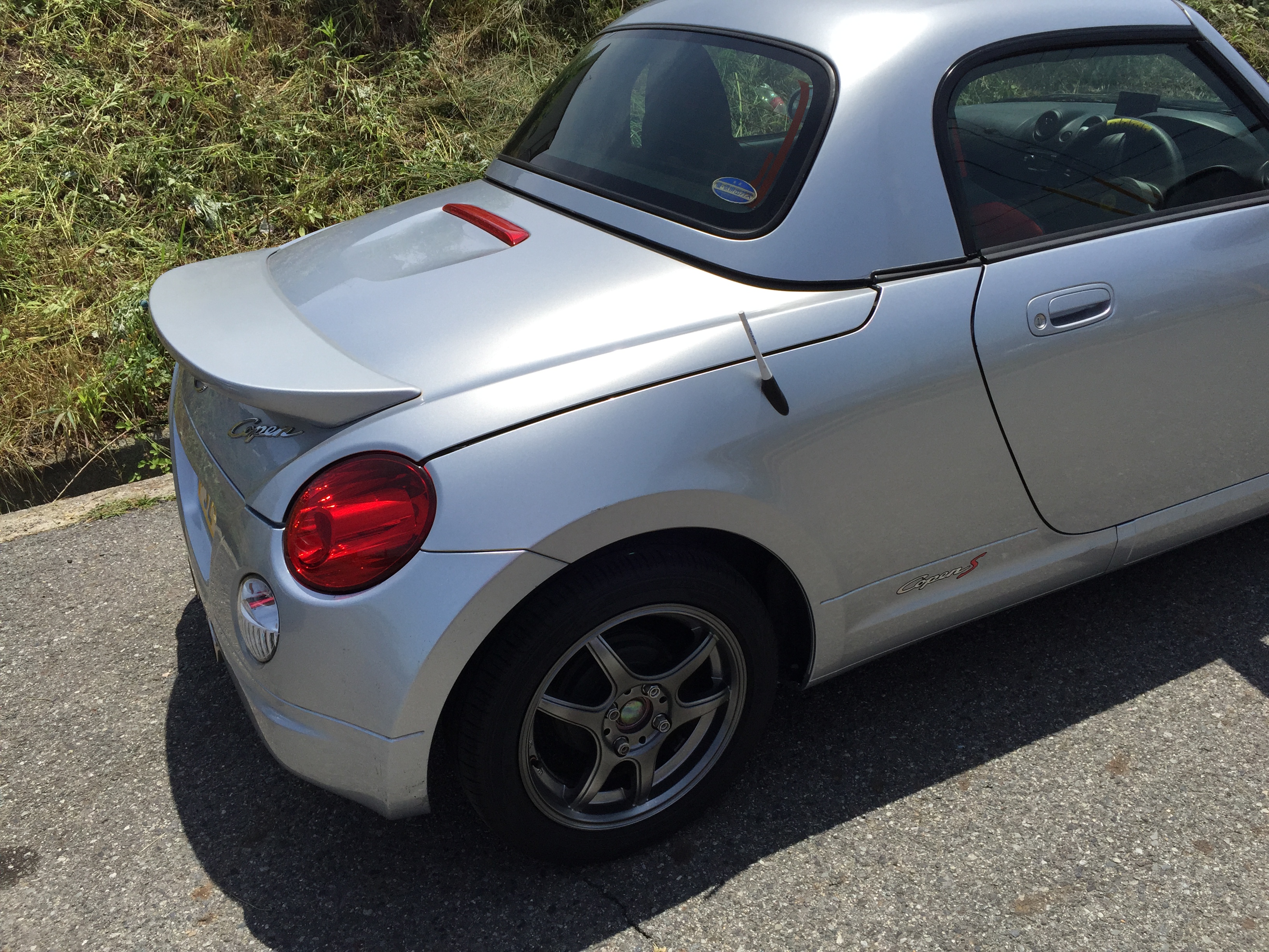 コペン日帰りラッピング ステッカー Dスポ ！！ごっつ ええやん！！ 【痛車】｜【ランボルギーニ】｜VTuber｜Vチューバー｜ラッピング